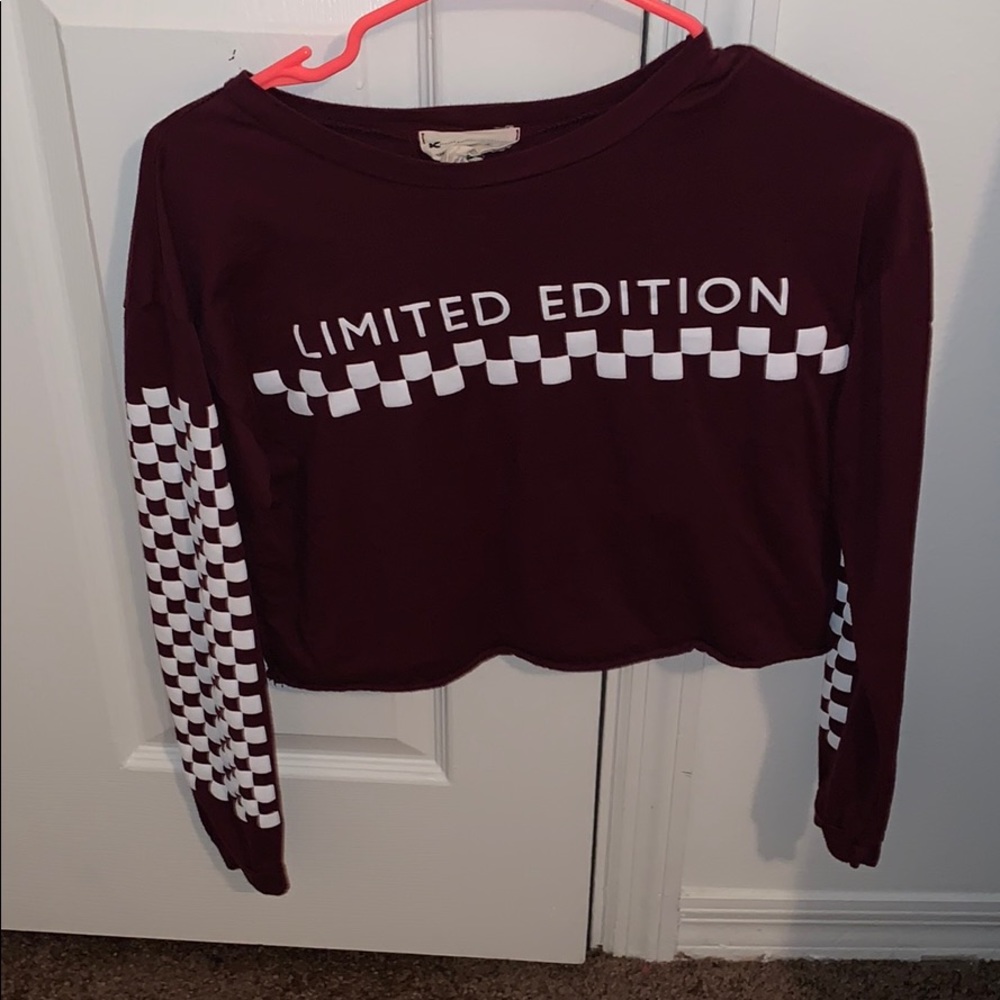 Cropped long sleeve